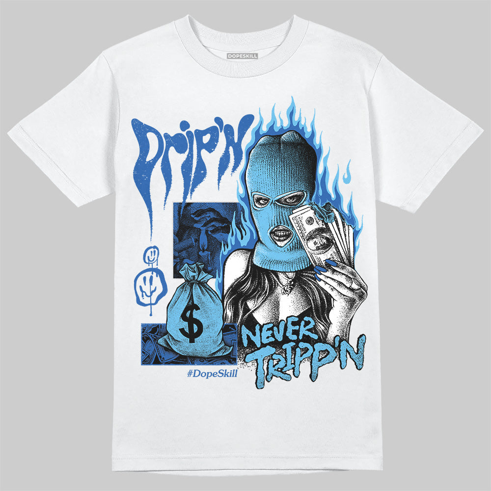 Blueberry 12s DopeSkill T-Shirt Drip'n Never Tripp'n Graphic