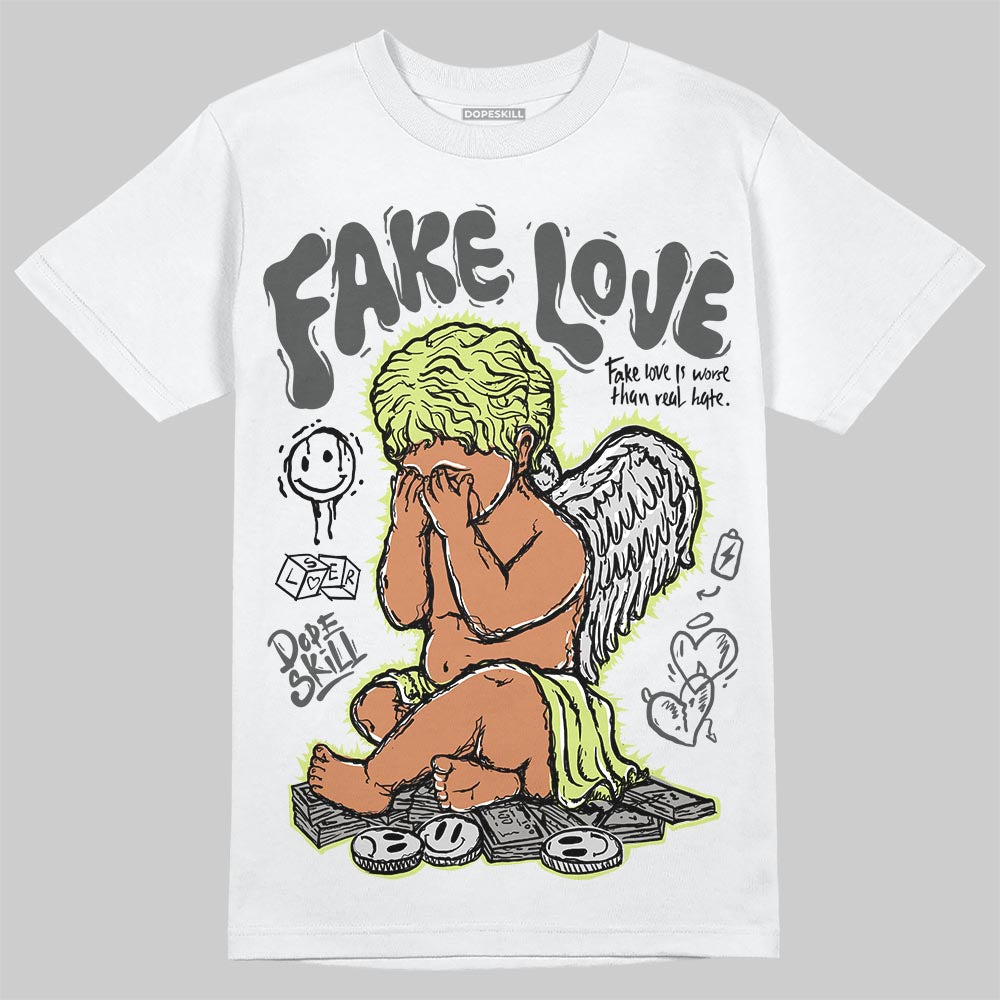 Light Lemon Twist 4s DopeSkill T-Shirt False Love Graphic