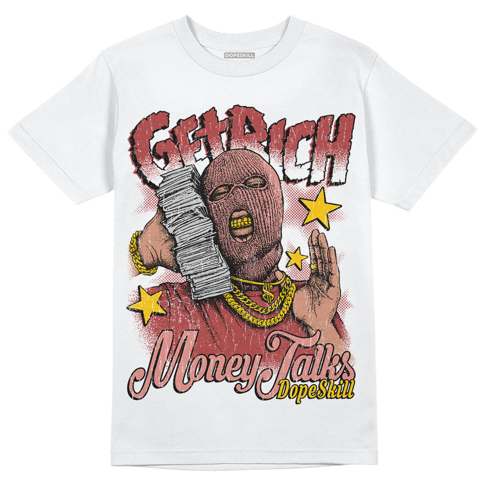 Dune Red 13s DopeSkill T-Shirt Get Rich Graphic