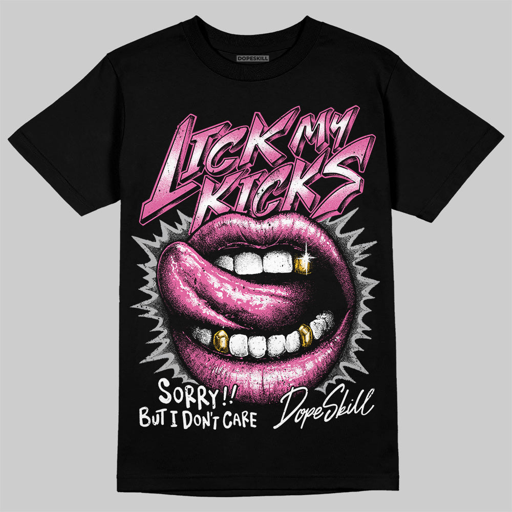 Kayano 14 Cream Sweet Pink DopeSkill T-Shirt Lick My Kicks Graphic
