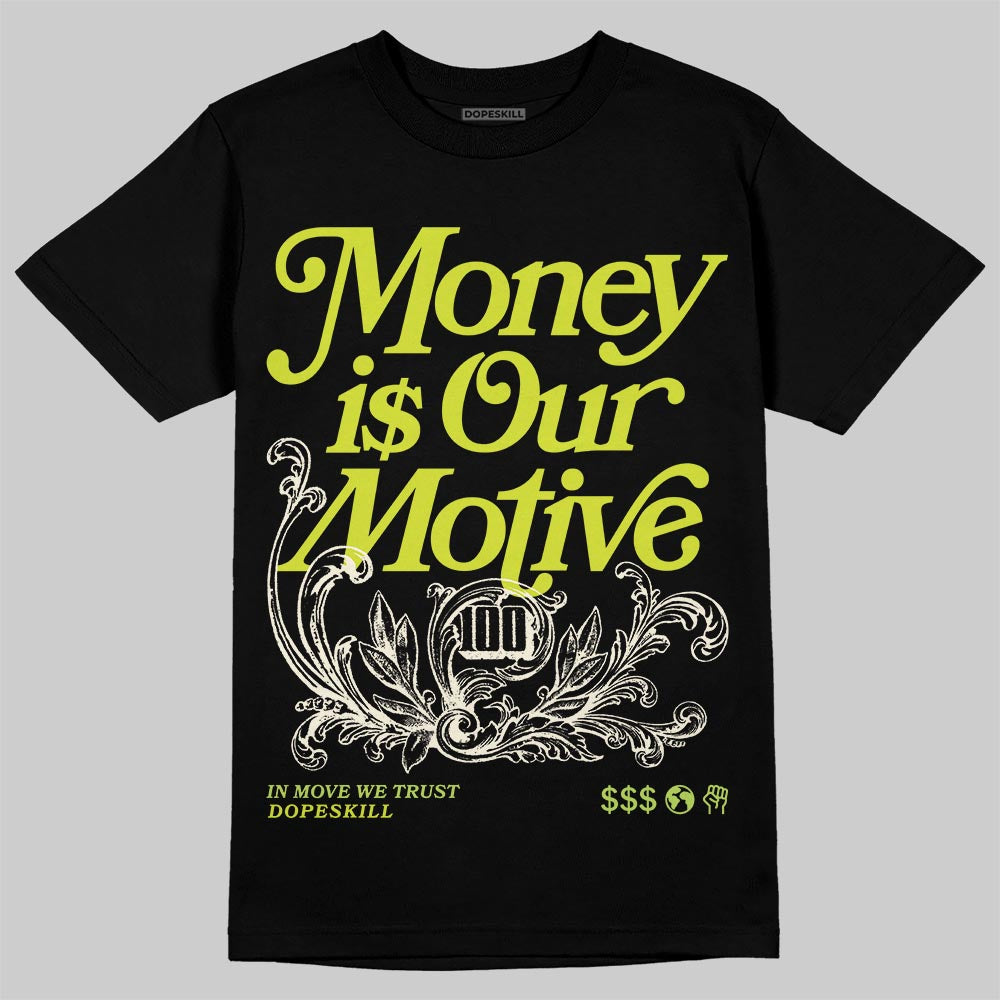Patta x Max 90 “Cyber” DopeSkill T-Shirt Money Is Our Motive Typo Graphic