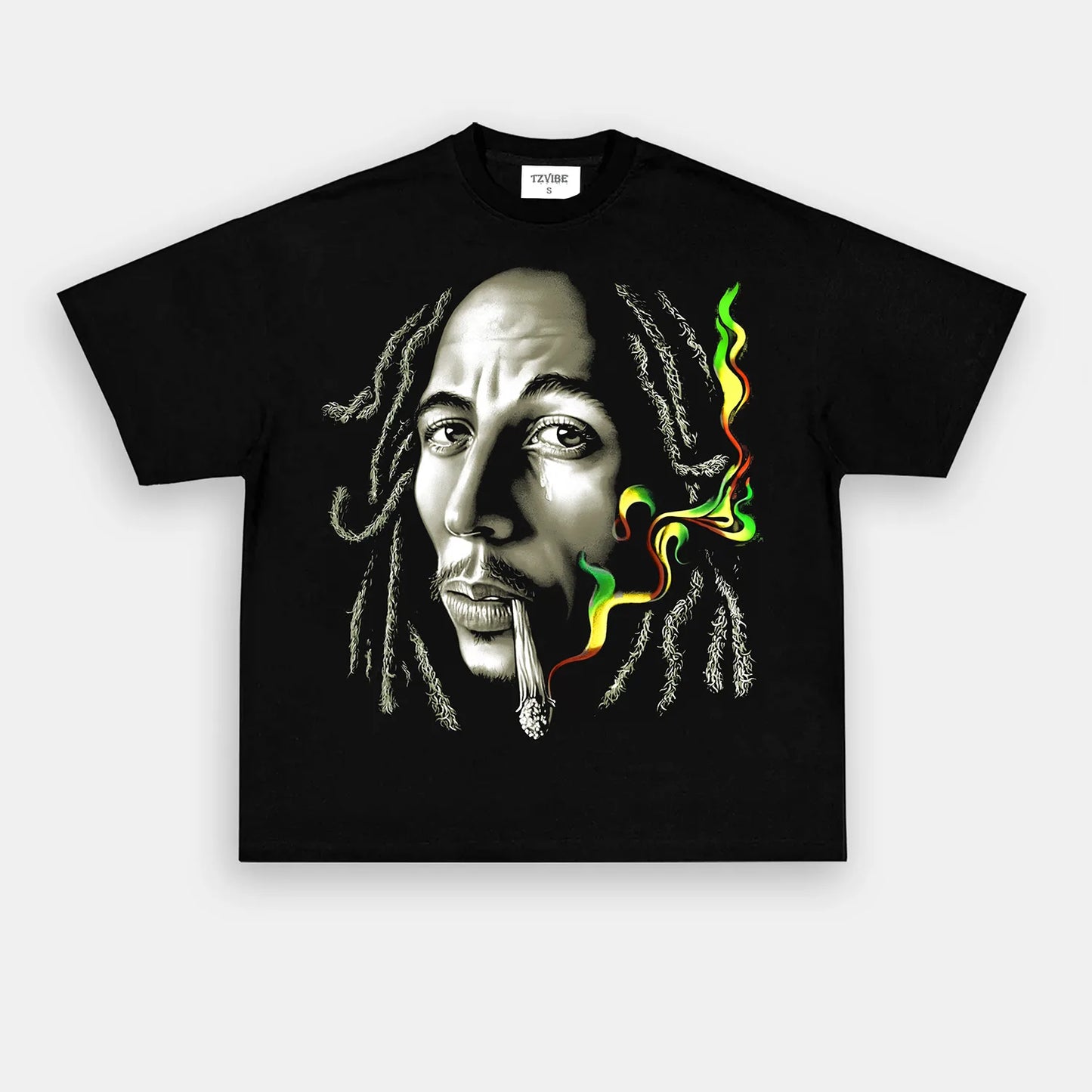 BIG FACE BOB MARLEY TEE Style001