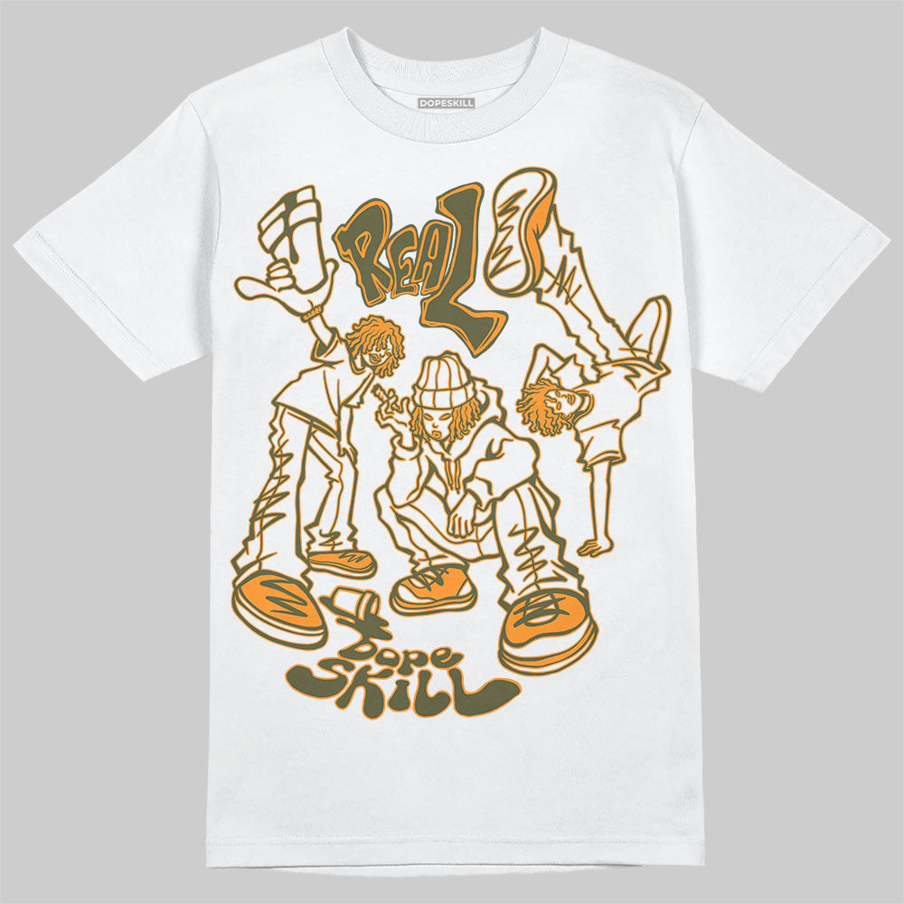 Olive 5s DopeSkill T-Shirt Real Y2K Players Graphic