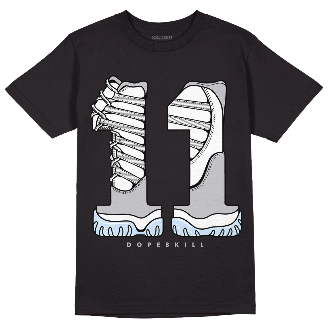 Cement Grey 11s DopeSkill T-Shirt No.11 Graphic