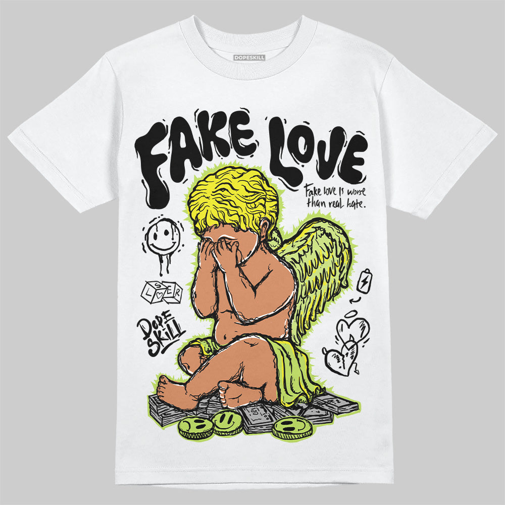 Bright Cactus 13s DopeSkill T-Shirt False Love Graphic