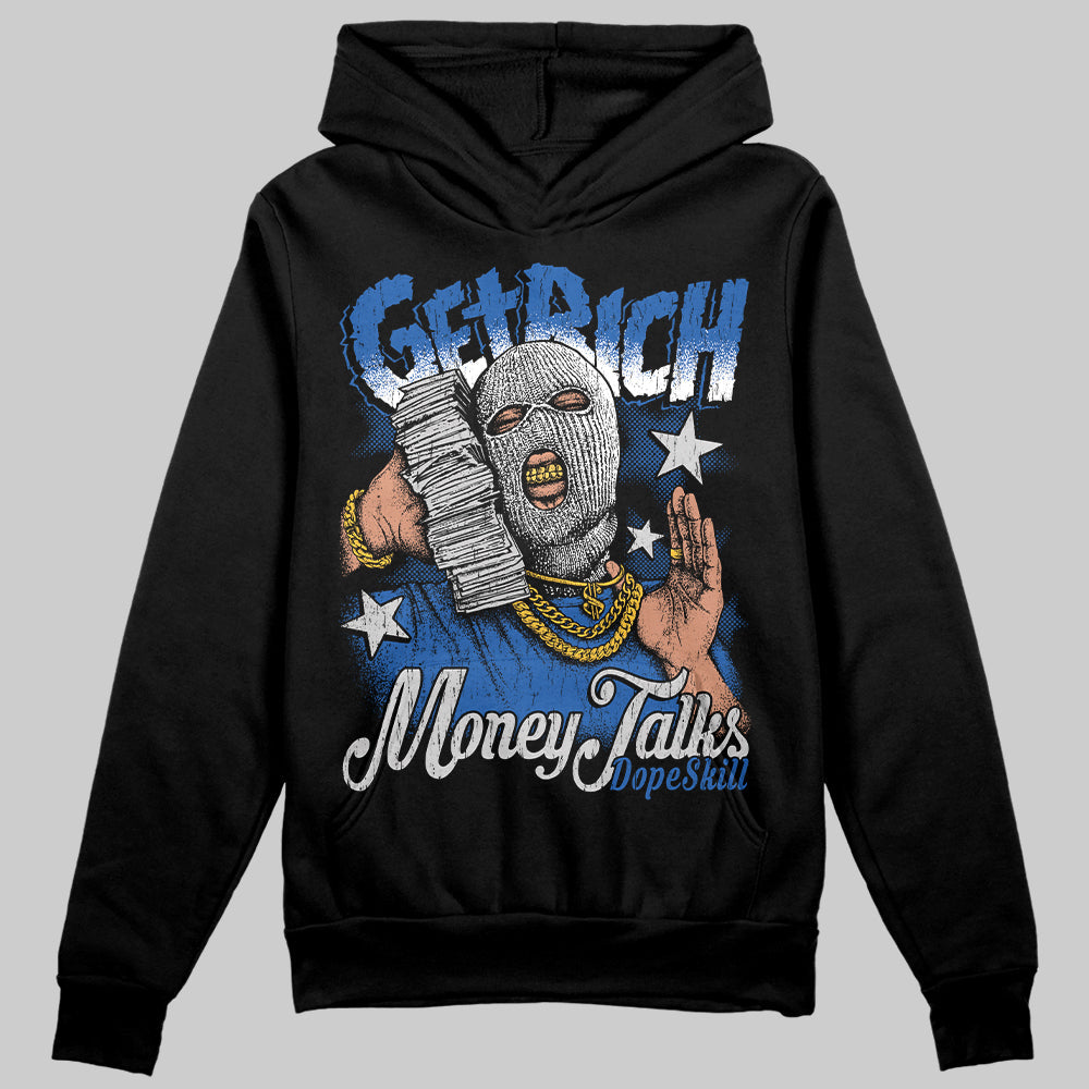 Blueberry 12s DopeSkill Hoodie Sweatshirt Get Rich Graphic