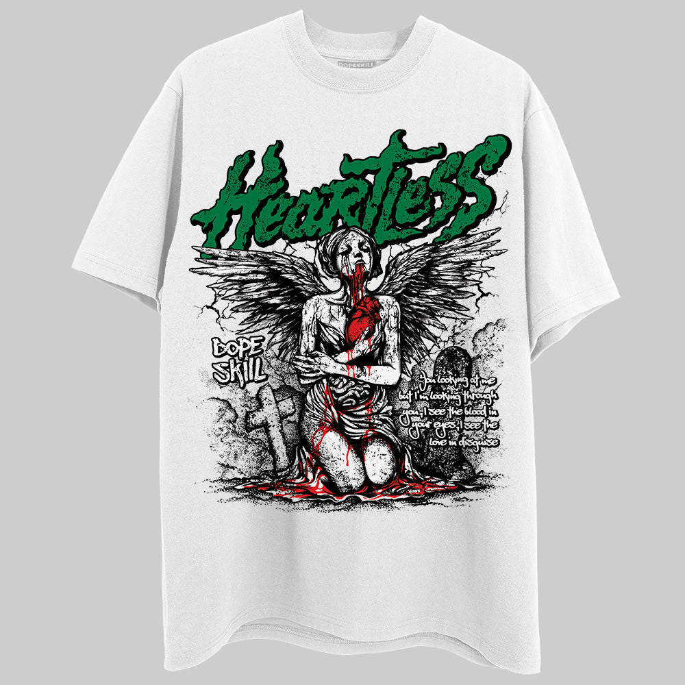 Lucky Green 5s DopeSkill T-Shirt Heartless Graphic