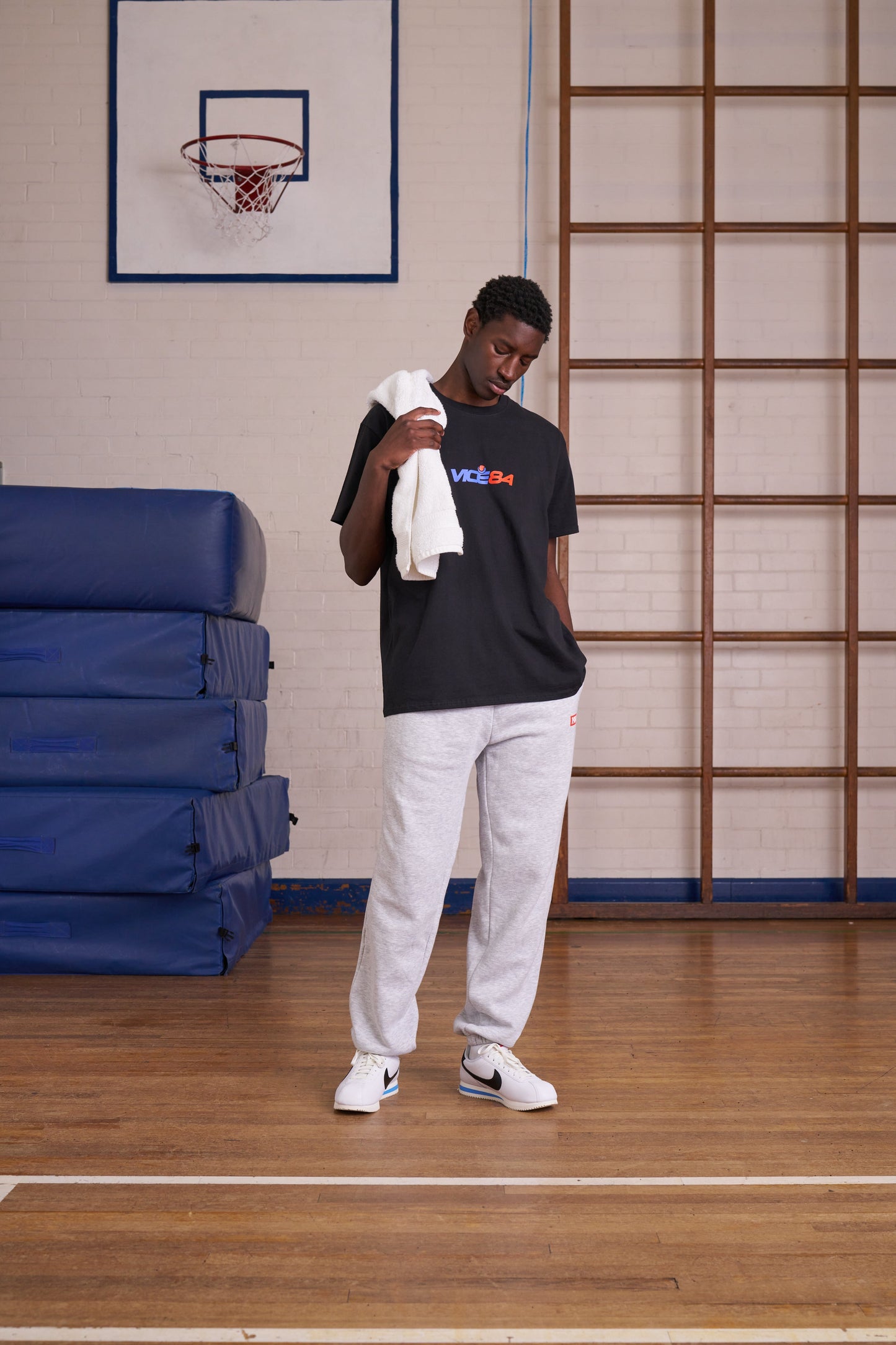 Vice 84 *10 Years Of* 'Tennis' Tee - Black