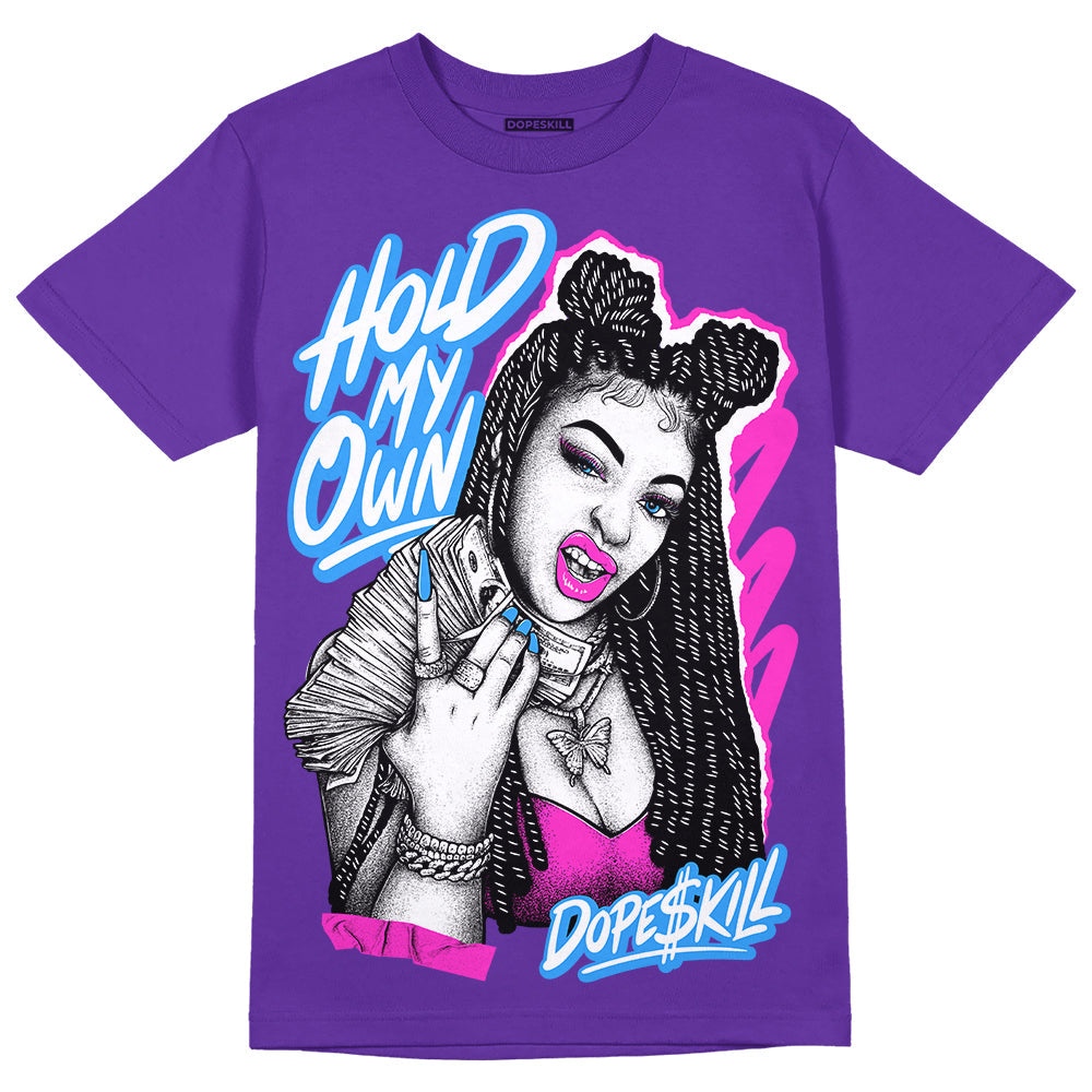 PURPLE Collection DopeSkill Purple T-shirt New H.M.O Graphic