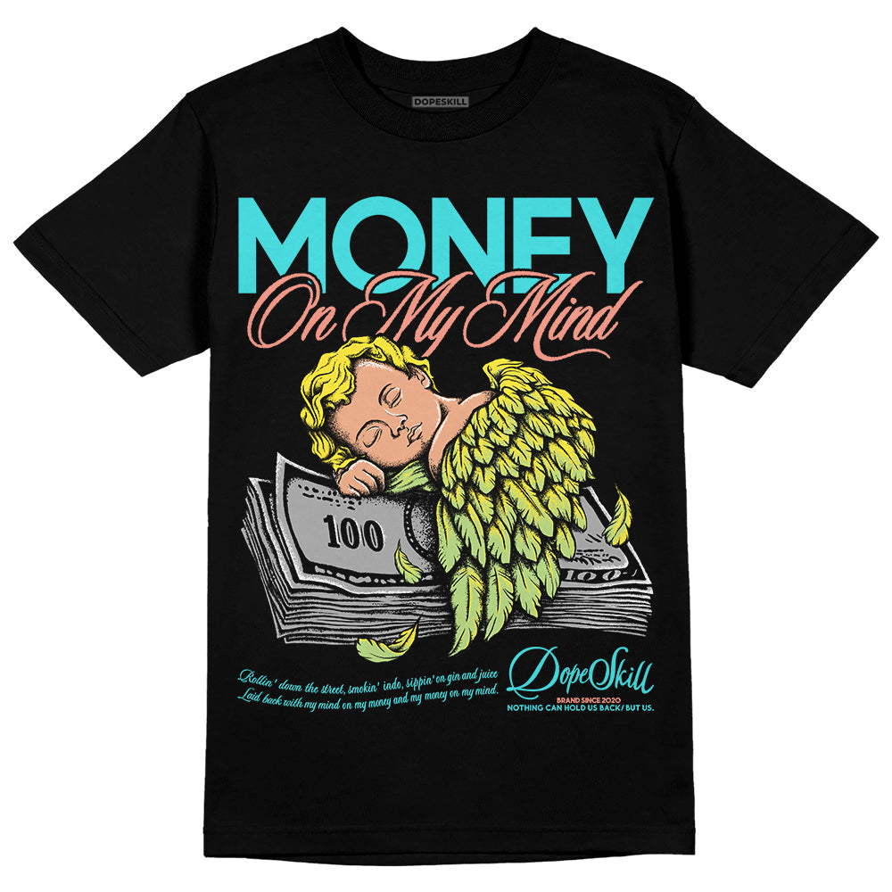 Cyan Burst 9060 DopeSkill T-Shirt MOMM Graphic