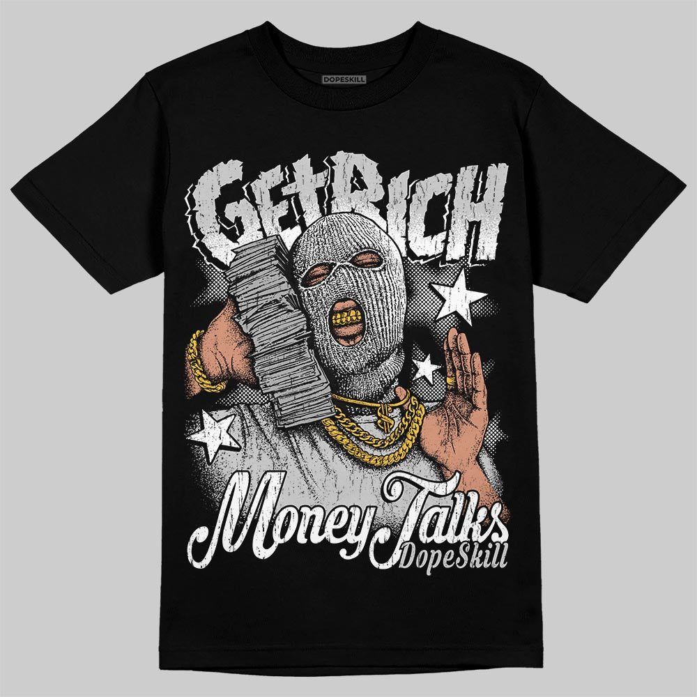 Foamposite One ‚ÄúTriple White‚Äù DopeSkill T-Shirt Get Rich Graphic