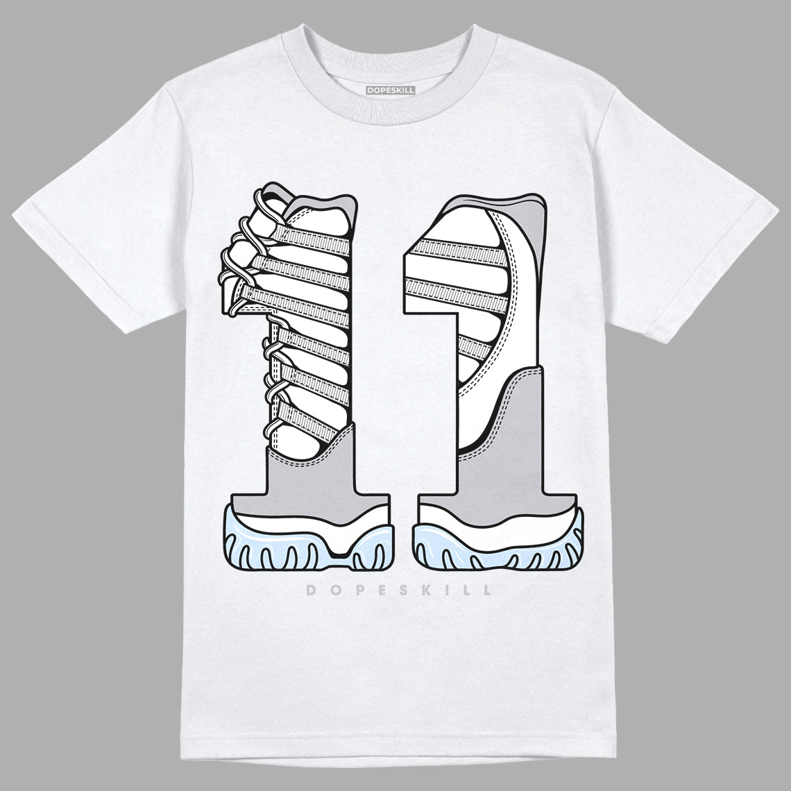 Cement Grey 11s DopeSkill T-Shirt No.11 Graphic