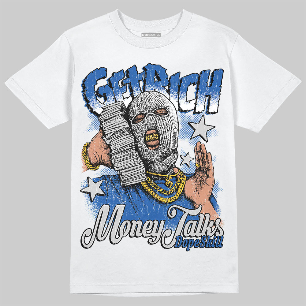 Blueberry 12s DopeSkill T-Shirt Get Rich Graphic