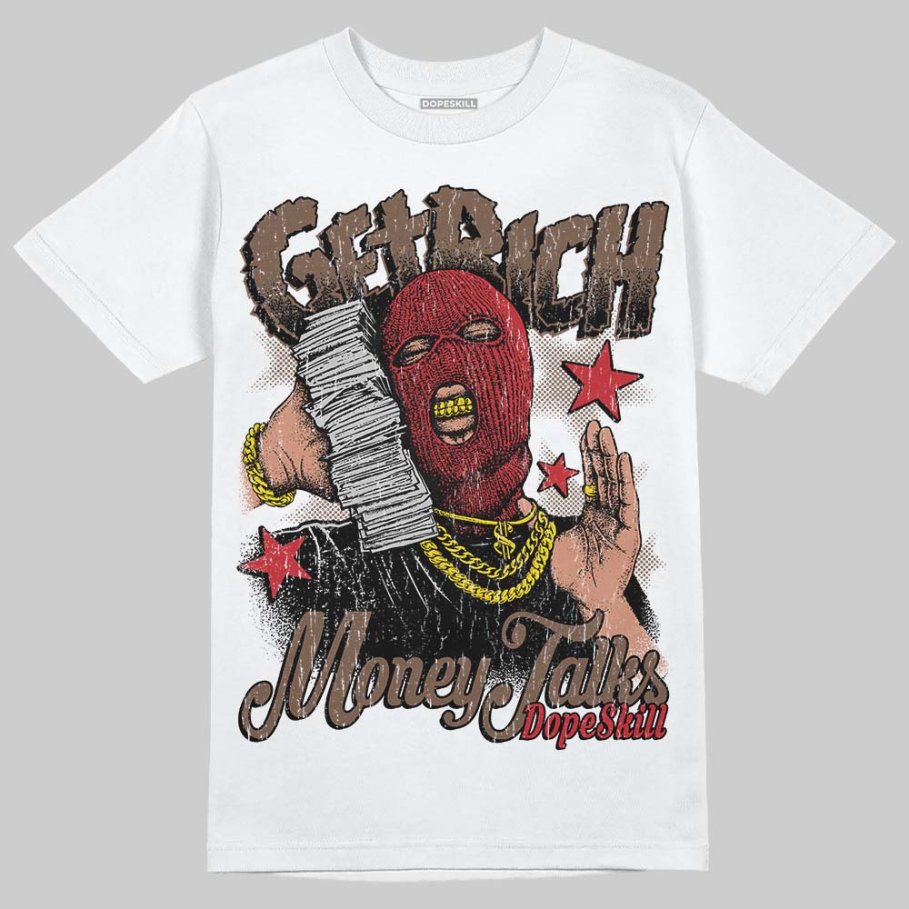 Olive 9s DopeSkill T-Shirt Get Rich Graphic