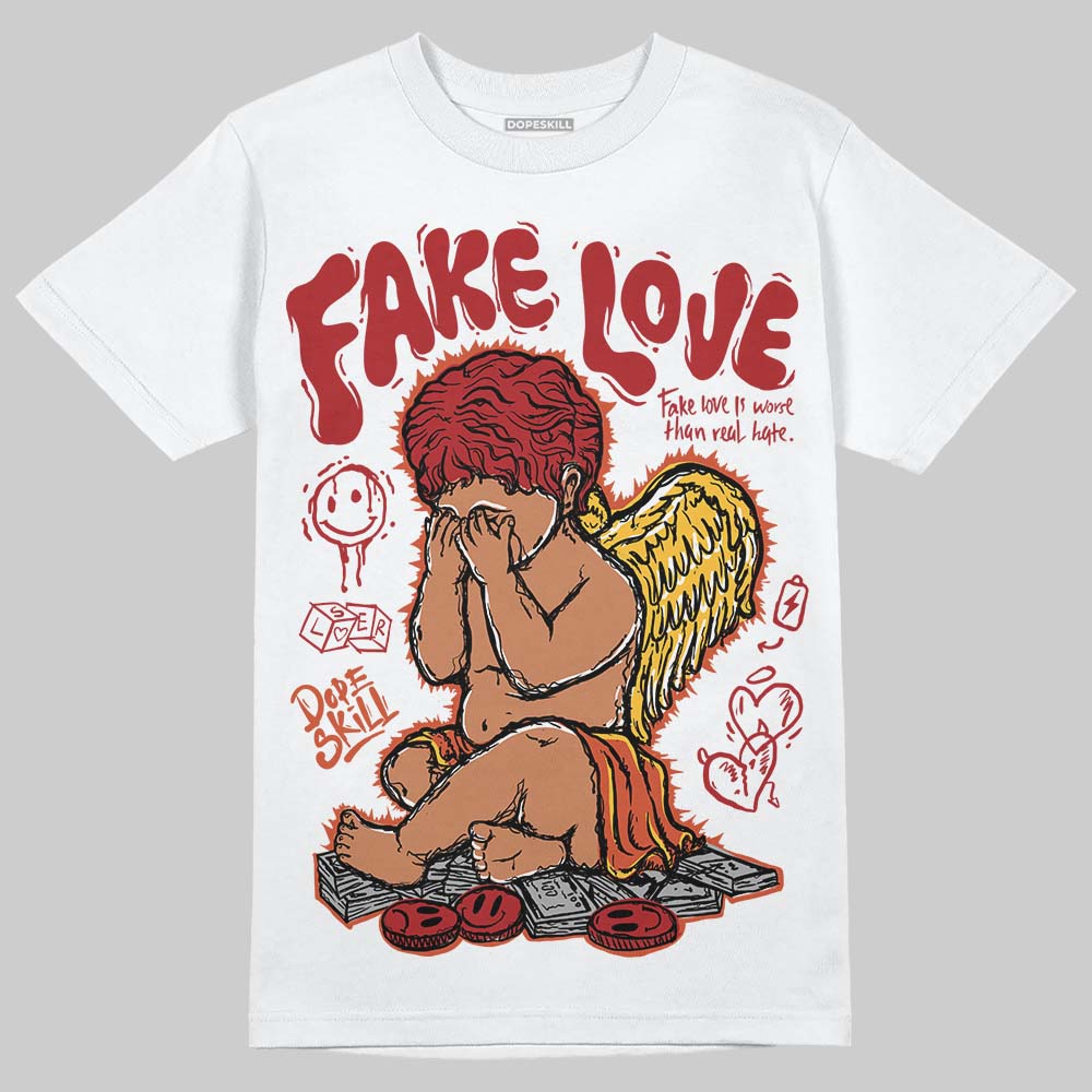 Brick By Brick 4s DopeSkill T-Shirt False Love Graphic