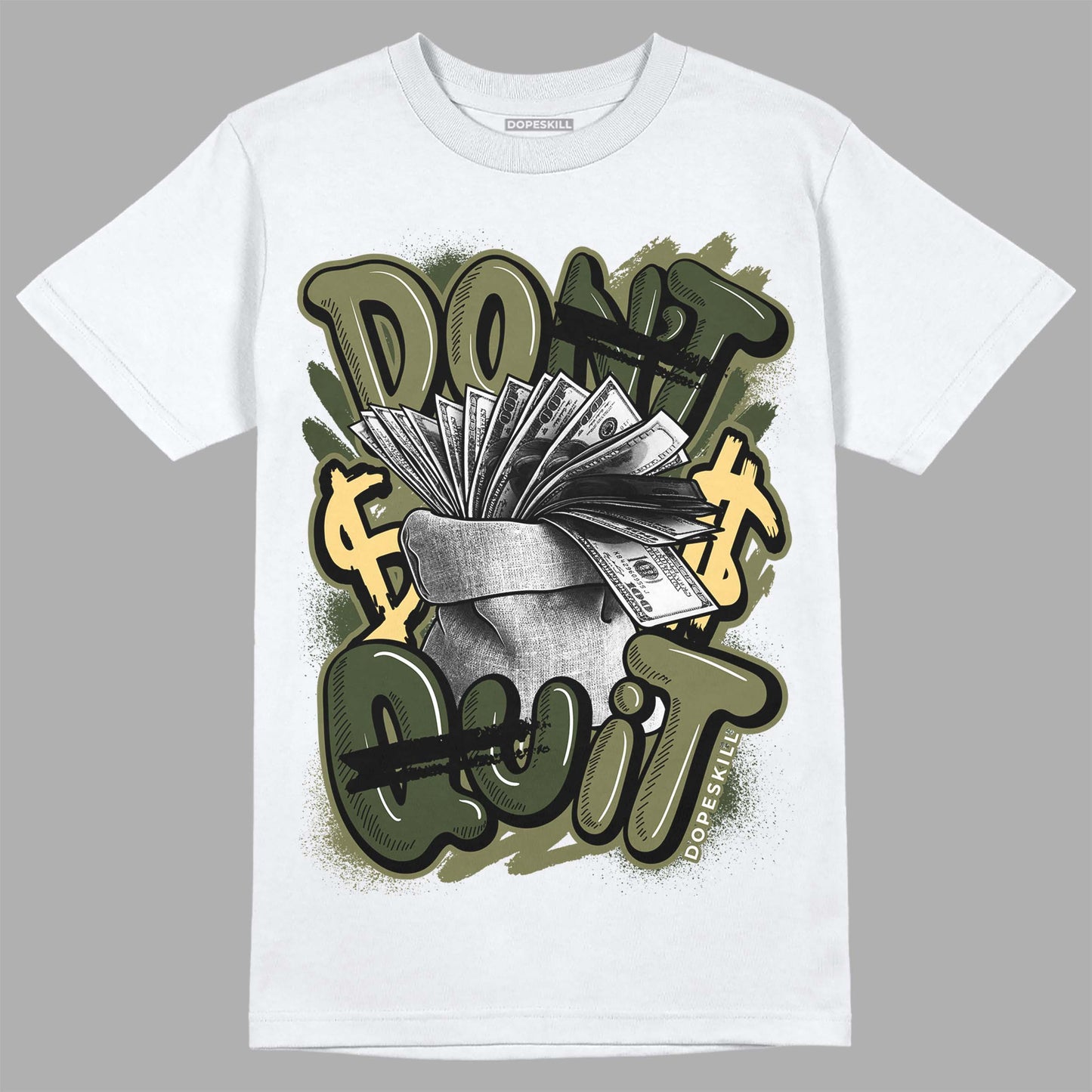 Craft Olive 4s DopeSkill T-Shirt Don't Quit Graphic