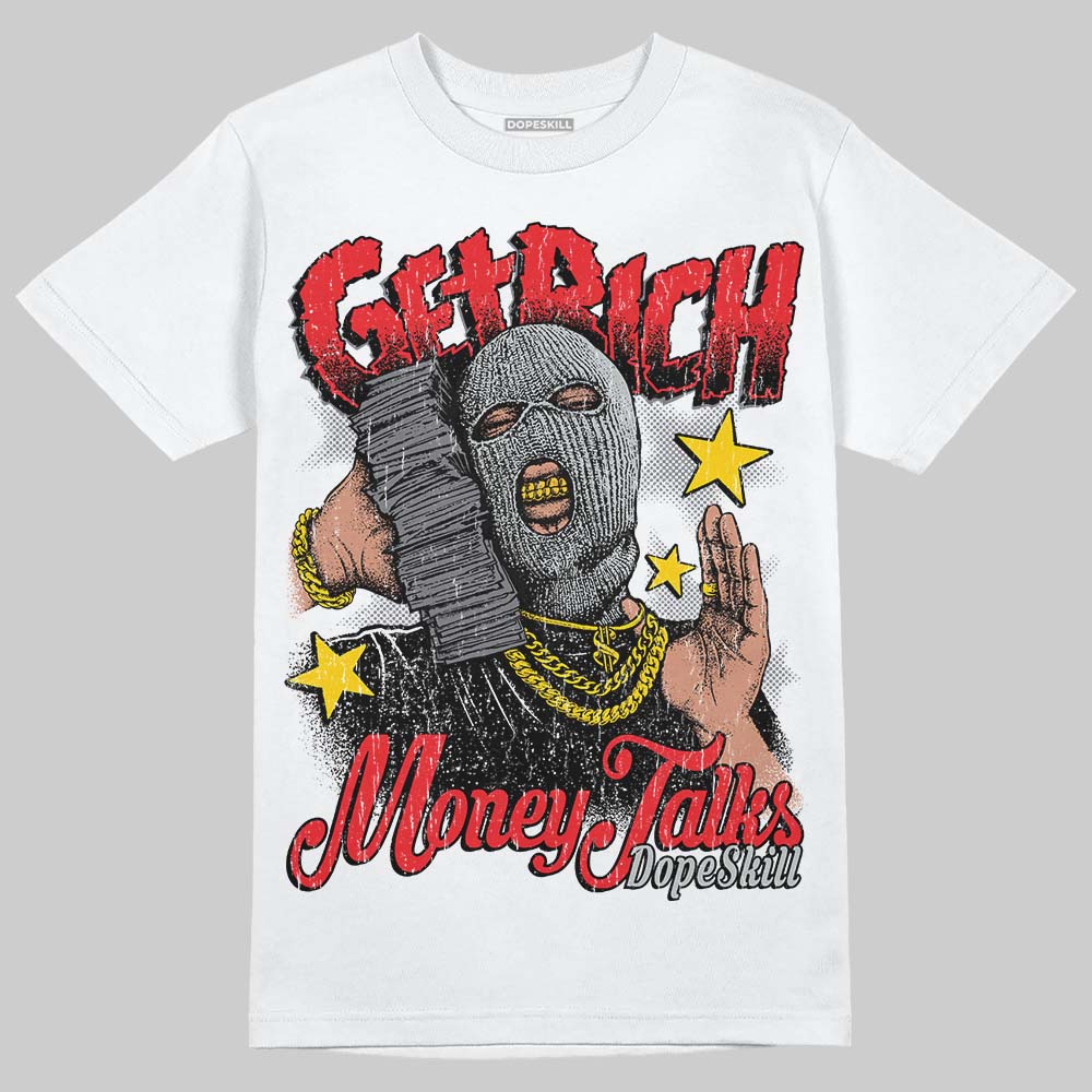 Fear 4s DopeSkill T-Shirt Get Rich Graphic