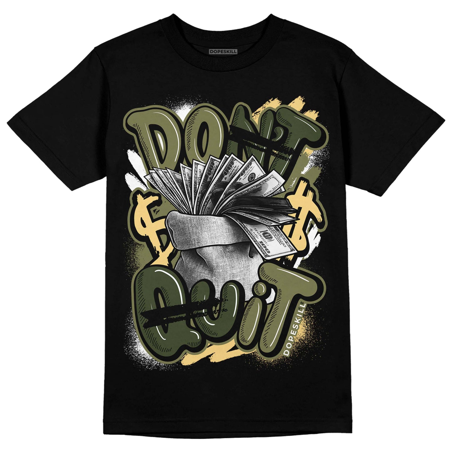 Craft Olive 4s DopeSkill T-Shirt Don't Quit Graphic