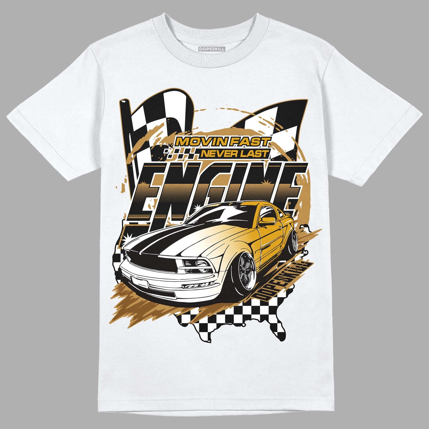 Wheat 13s DopeSkill T-Shirt ENGINE Tshirt Graphic