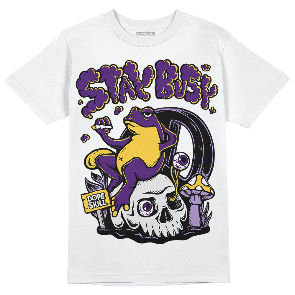 Field Purple 12s DopeSkill T-Shirt Stay Busy Graphic