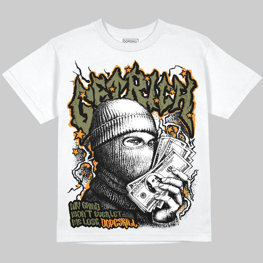 Olive Collection DopeSkill Oversize Print T-Shirt Wealthy Graphic