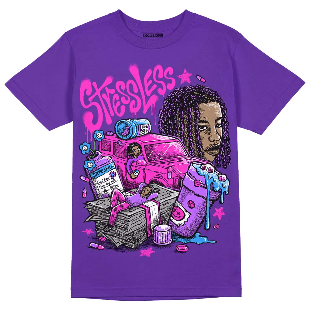 PURPLE Collection DopeSkill Purple T-shirt Stressless Graphic