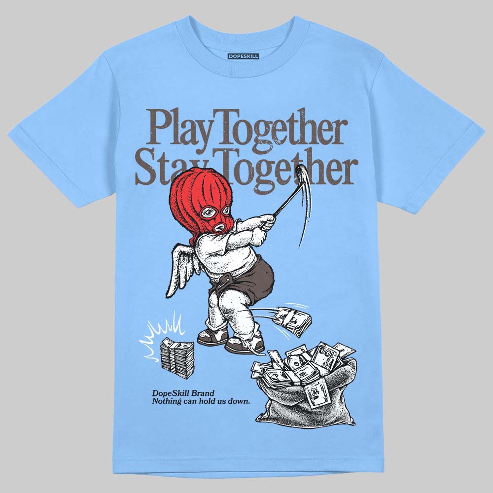 Handball Spezial Light Blue DopeSkill T-Shirt Play together, Stay together Graphic