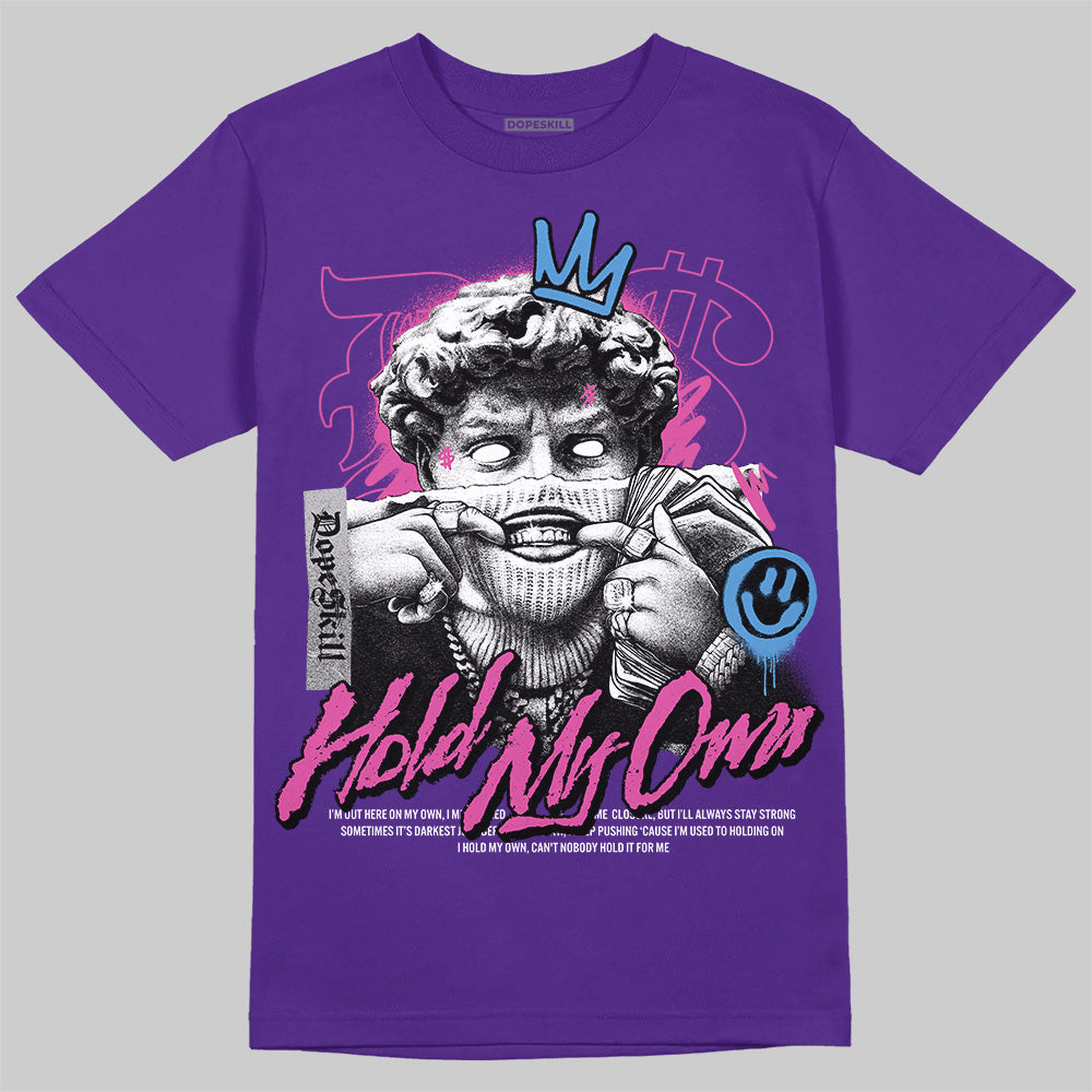 PURPLE Collection DopeSkill Purple T-shirt In My Way Graphic