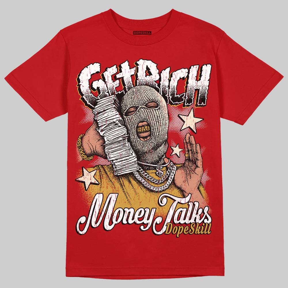 Brick By Brick 4s DopeSkill T-Shirt Get Rich Graphic