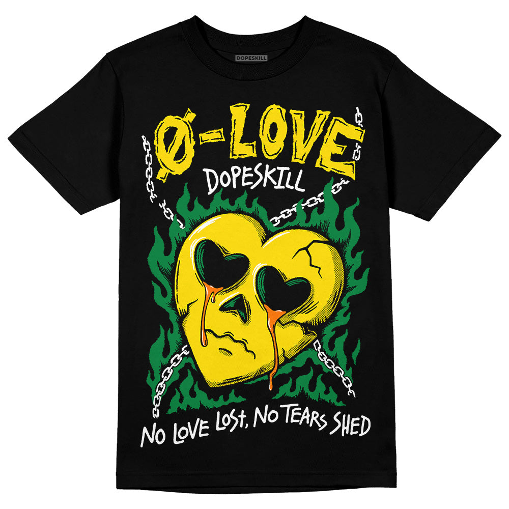 Dunk Reverse Brazil DopeSkill T-Shirt Crying Heart Graphic