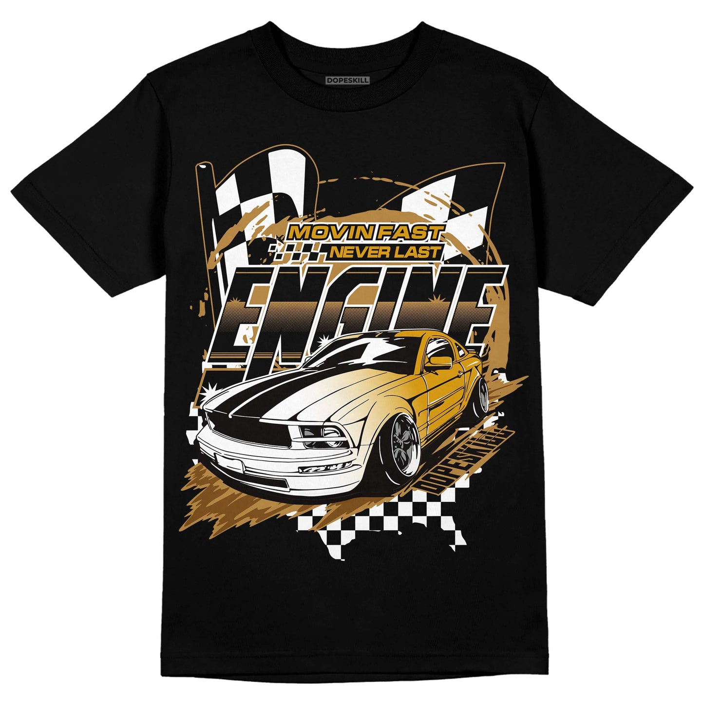 Wheat 13s DopeSkill T-Shirt ENGINE Tshirt Graphic