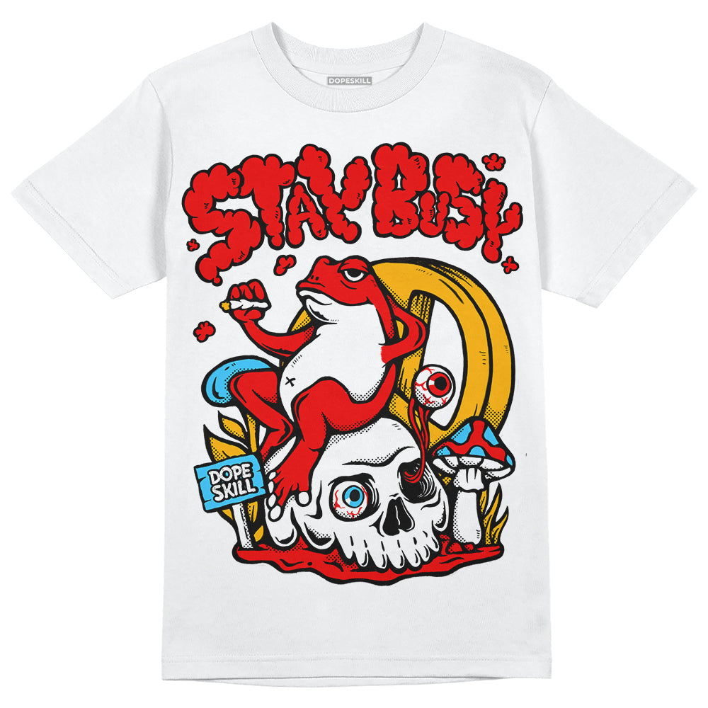 Red Collection DopeSkill T-Shirt Stay Busy Graphic