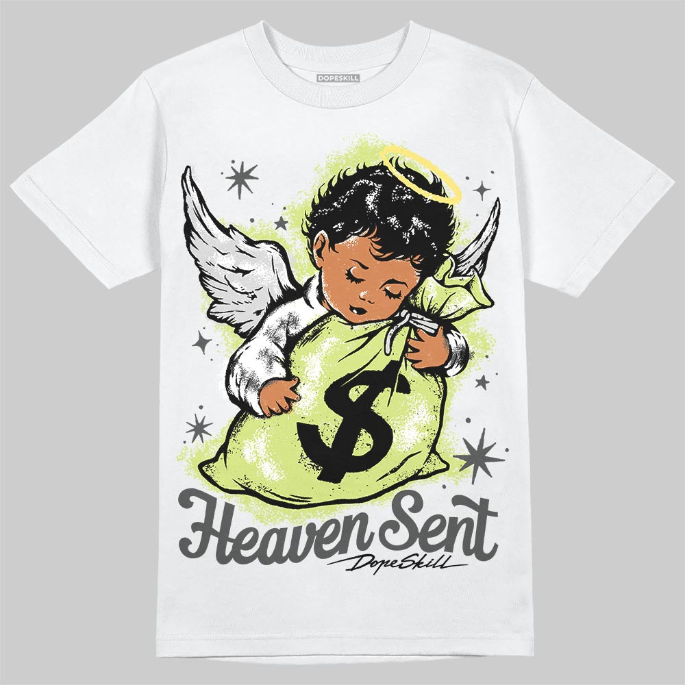 Light Lemon Twist 4s DopeSkill T-Shirt Heaven Sent Graphic