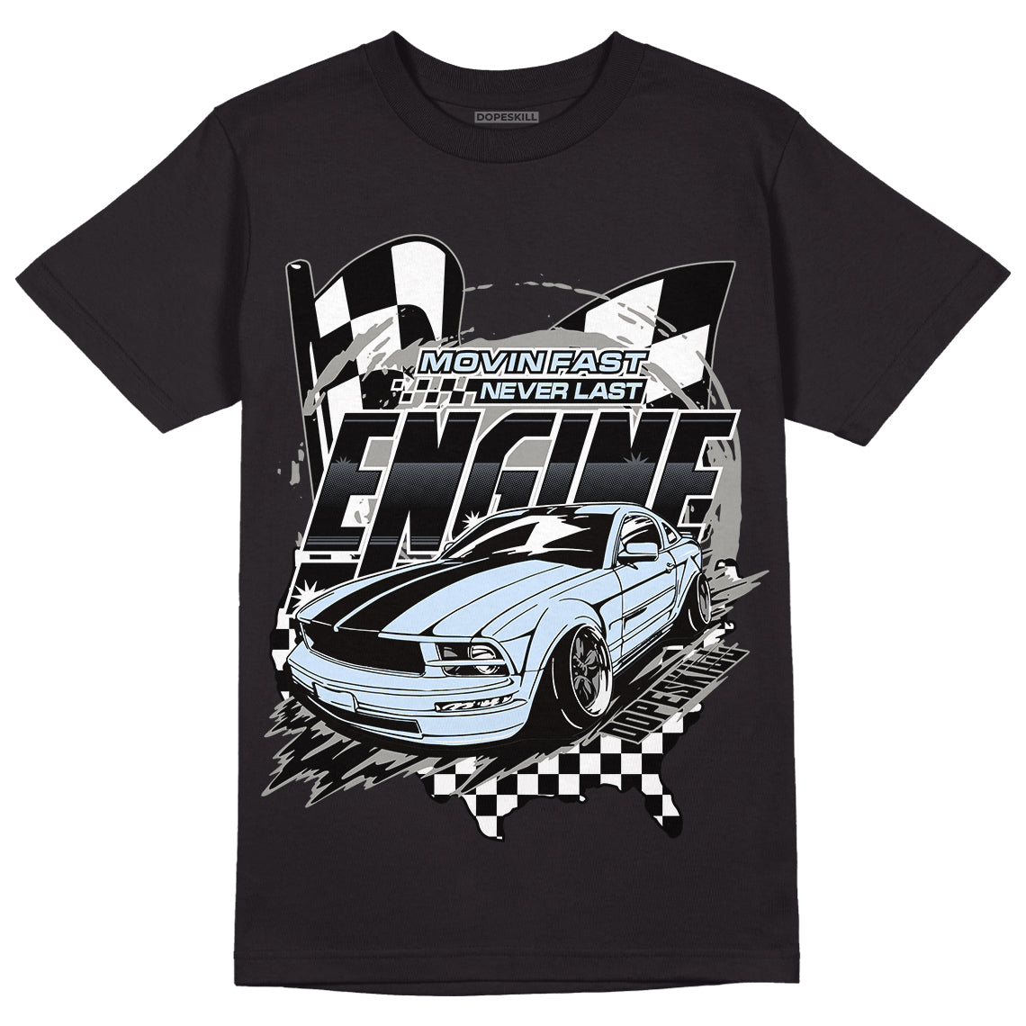Cool Grey 6s DopeSkill T-Shirt ENGINE Tshirt Graphic