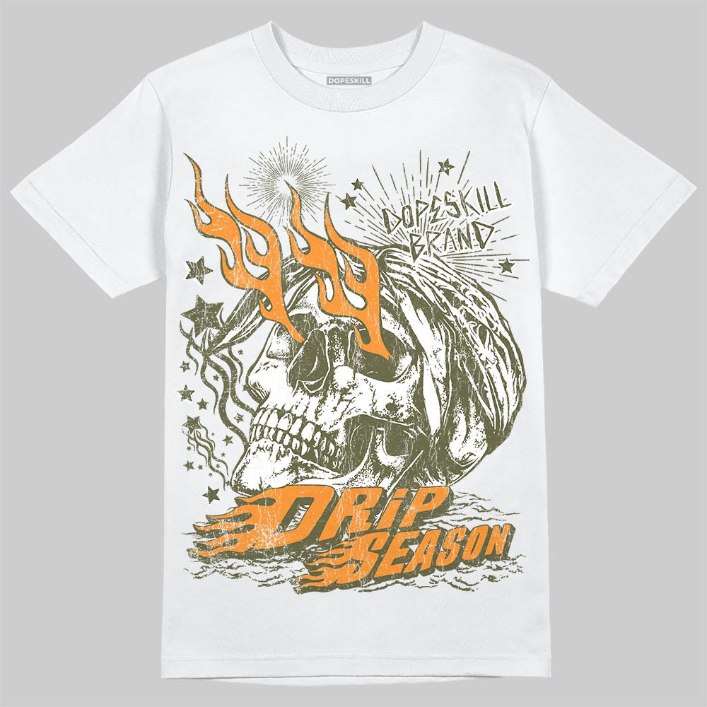 Olive 5s DopeSkill T-Shirt Drip Season Graphic
