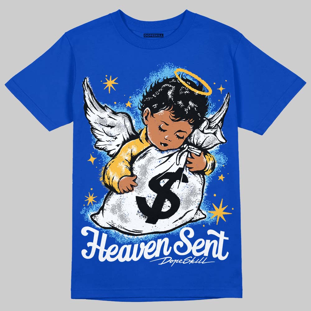 Blueberry 12s DopeSkill Royal T-shirt Heaven Sent Graphic