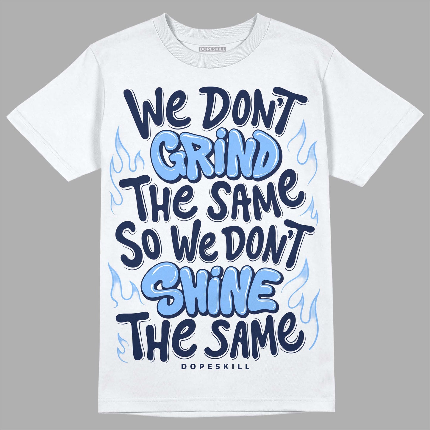 Midnight Navy 5s DopeSkill T-Shirt Grind Shine Graphic