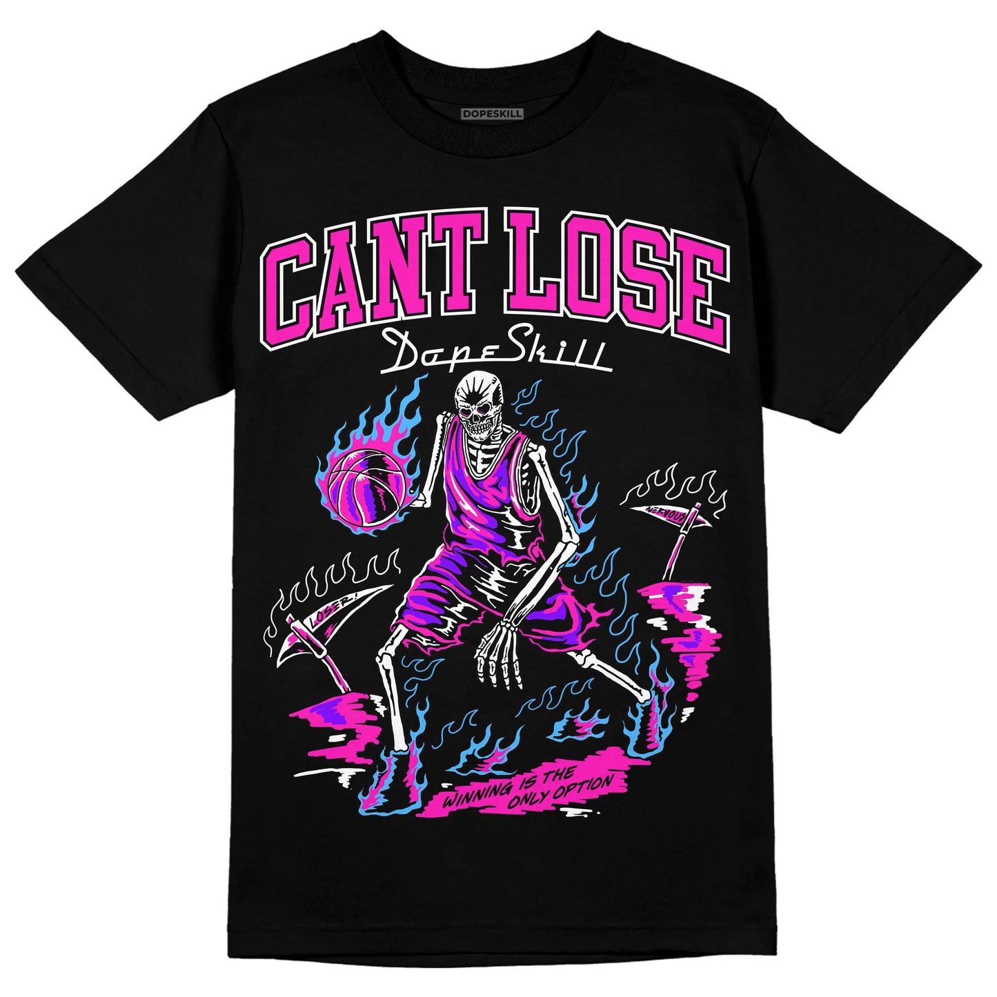 Dunk Low Active Fuchsia DopeSkill T-Shirt Cant Lose Graphic