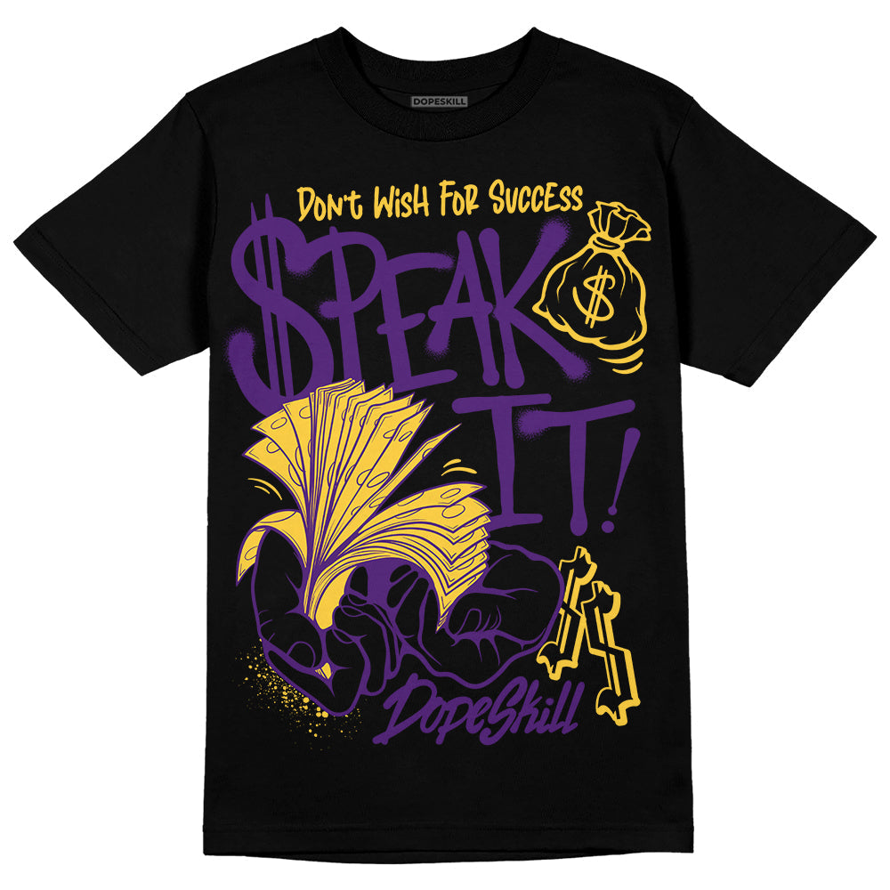 Field Purple 12s DopeSkill T-Shirt Speak It Graphic