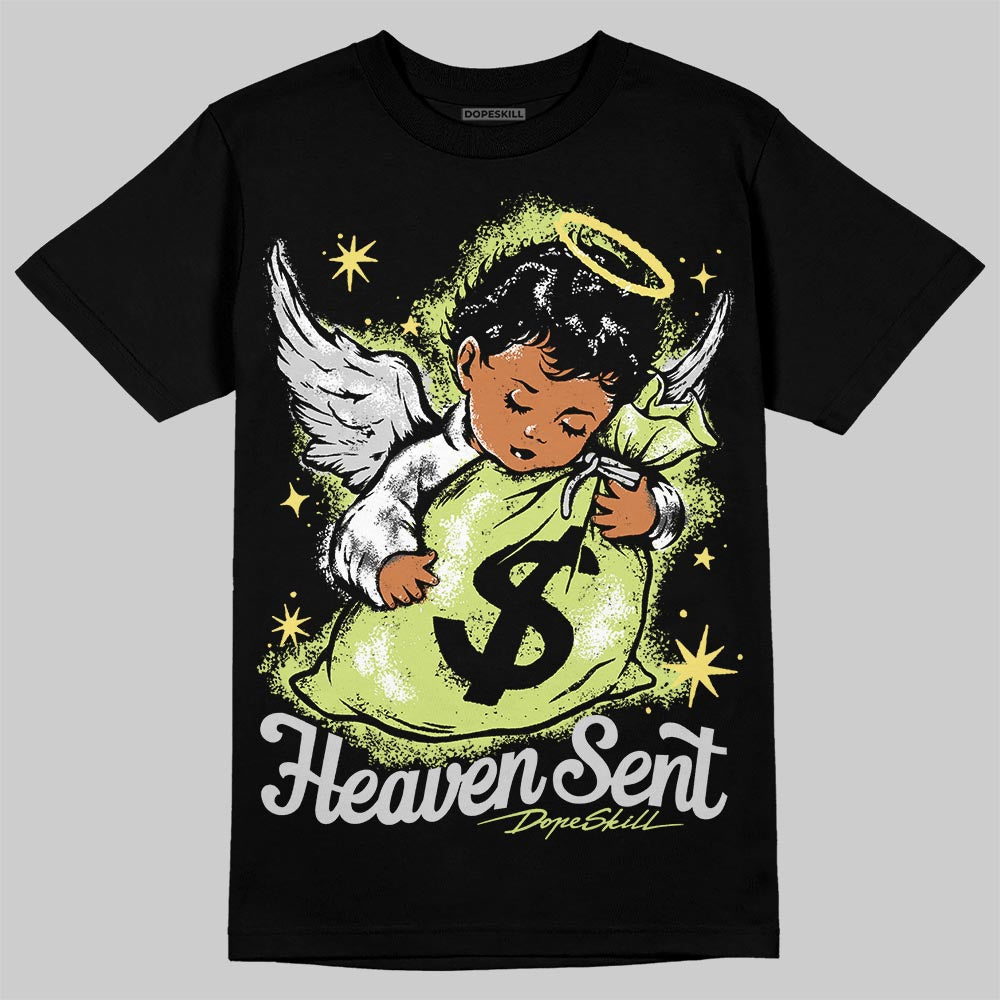 Light Lemon Twist 4s DopeSkill T-Shirt Heaven Sent Graphic