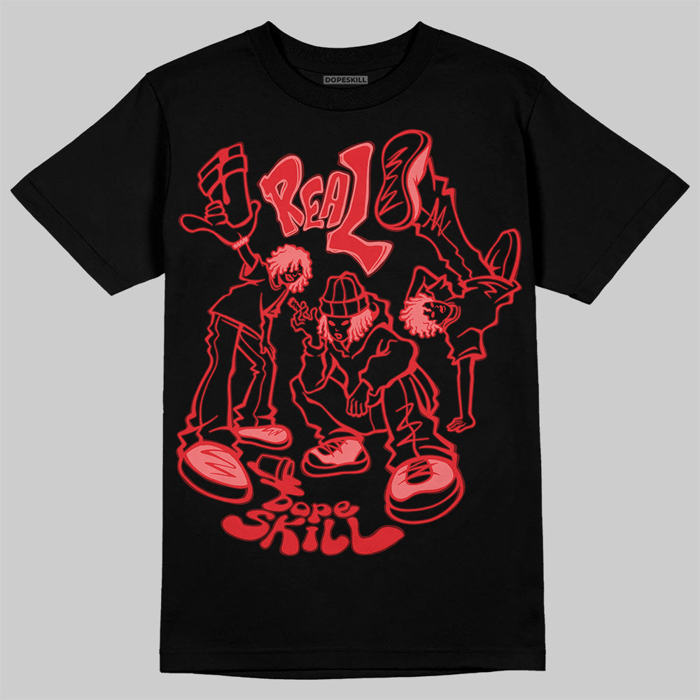 Red Cement 4S DopeSkill T-Shirt Real Y2K Players Graphic