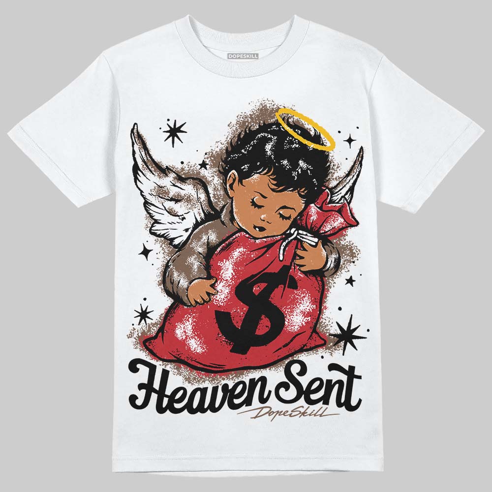 Olive 9s DopeSkill T-Shirt Heaven Sent Graphic