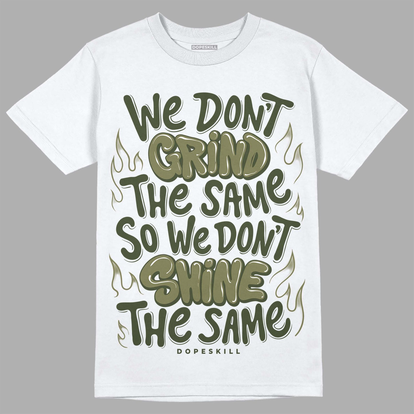 Craft Olive 4s DopeSkill T-Shirt Grind Shine Graphic