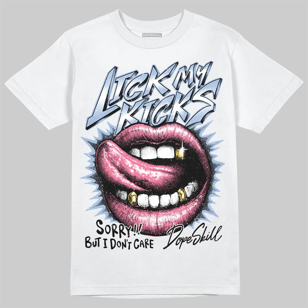 Denim Pink Glow 3s DopeSkill T-Shirt Lick My Kicks Graphic