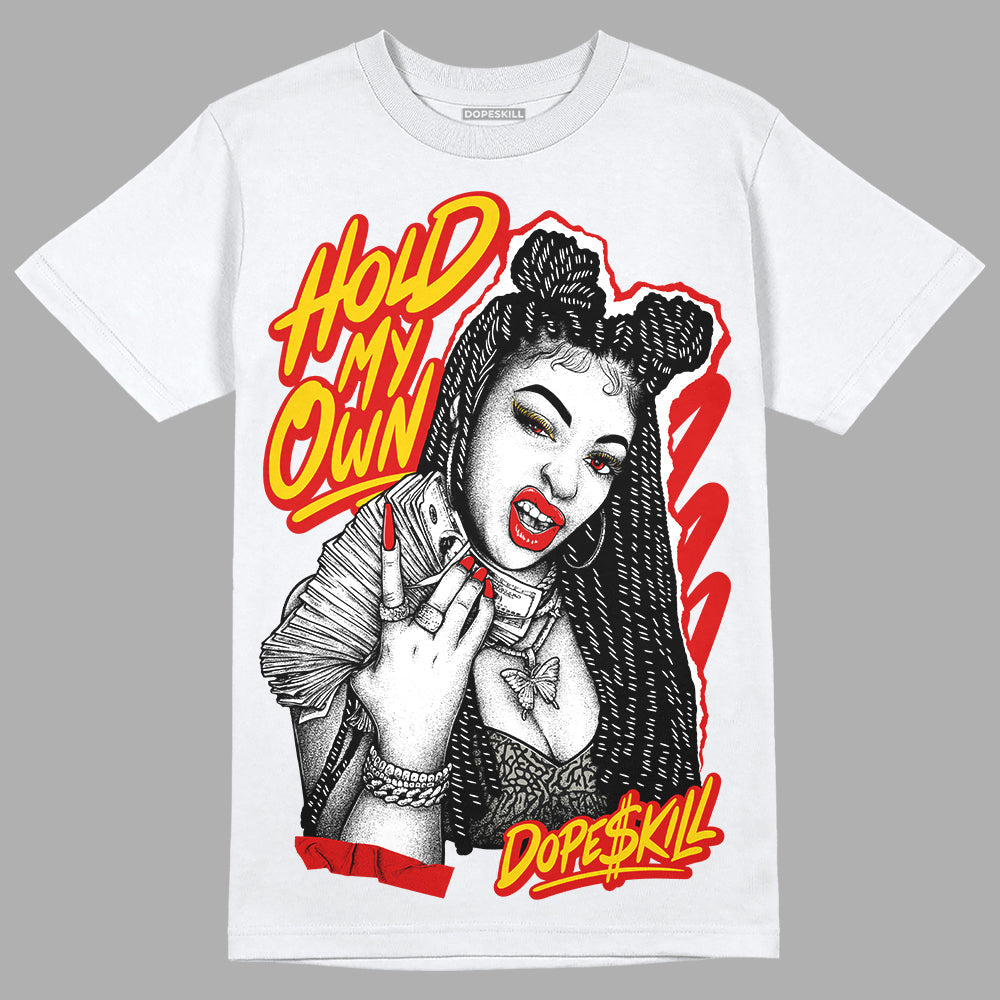 Fire Red 3s DopeSkill T-Shirt New H.M.O Graphic