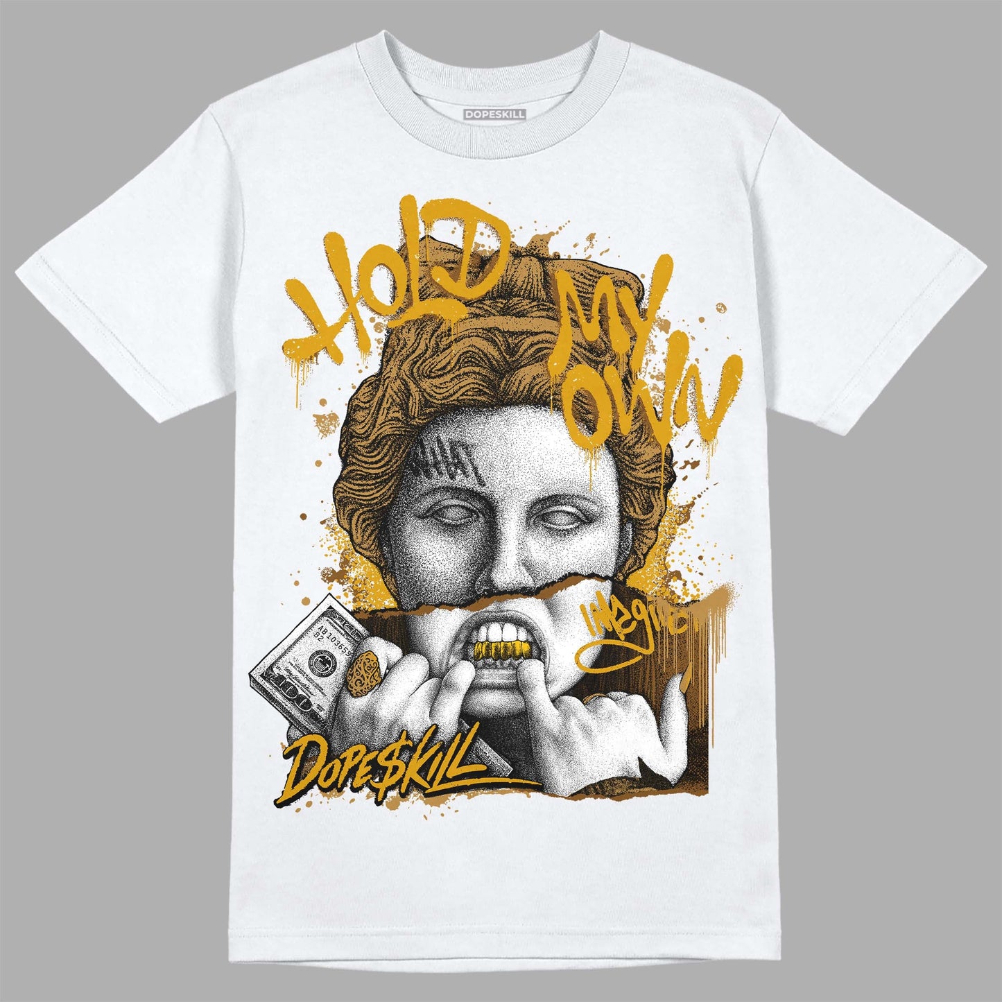 Wheat 13s DopeSkill T-Shirt Hold My Own Graphic