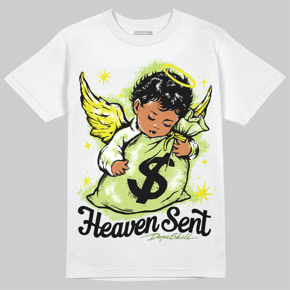 Bright Cactus 13s DopeSkill T-Shirt Heaven Sent Graphic