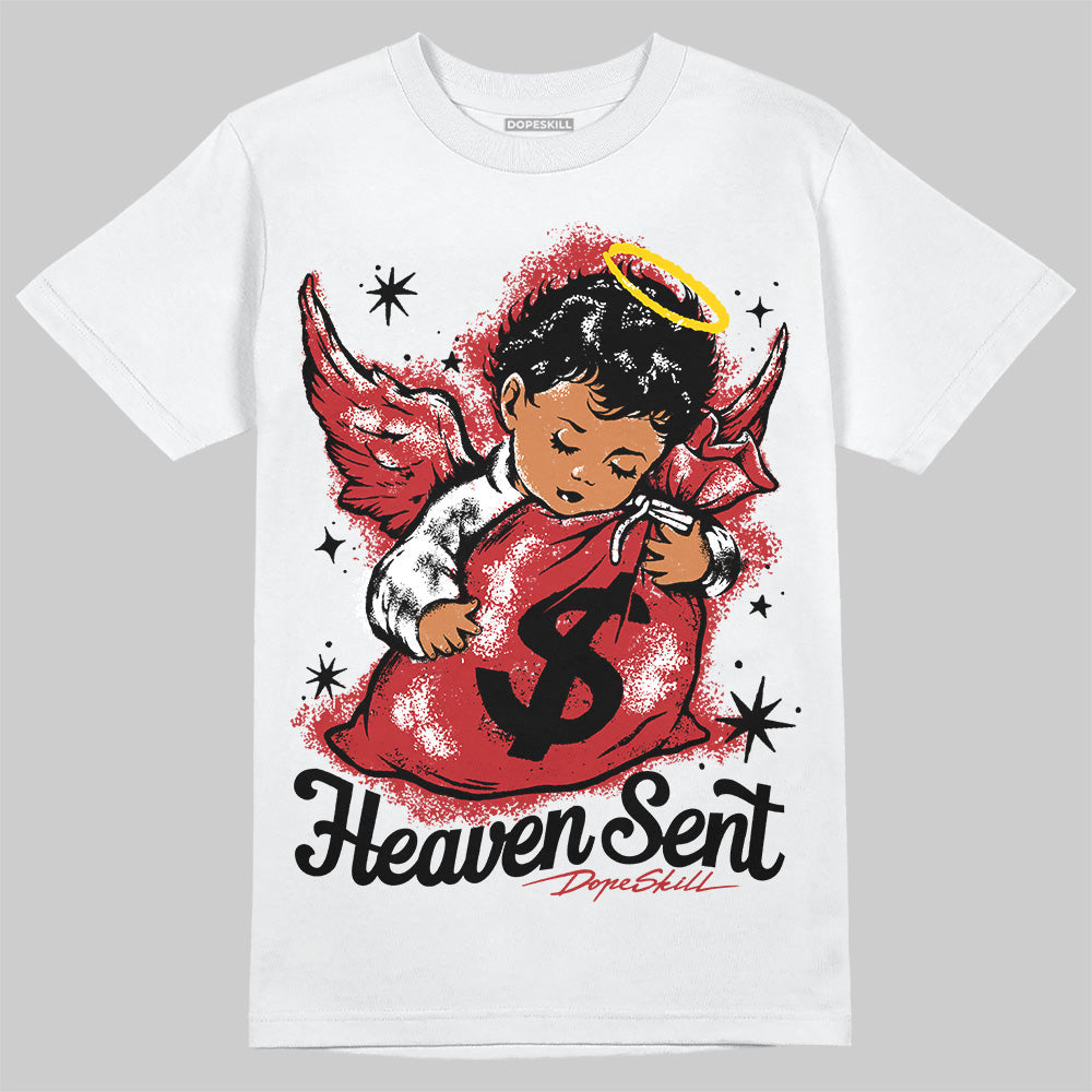Black Toe Reimagined 1s DopeSkill T-Shirt Heaven Sent Graphic