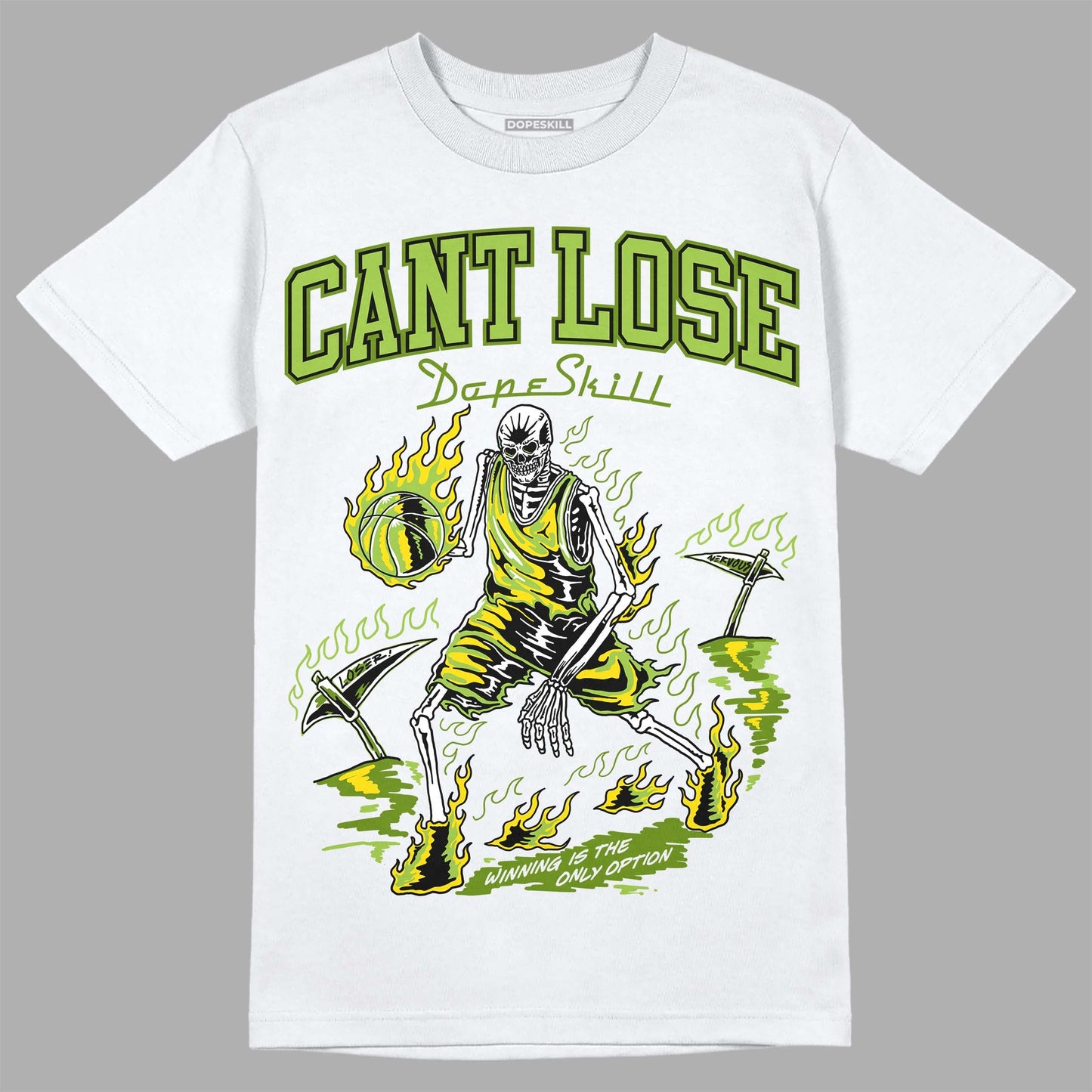 Dunk Low 'Chlorophyll' DopeSkill T-Shirt Cant Lose Graphic