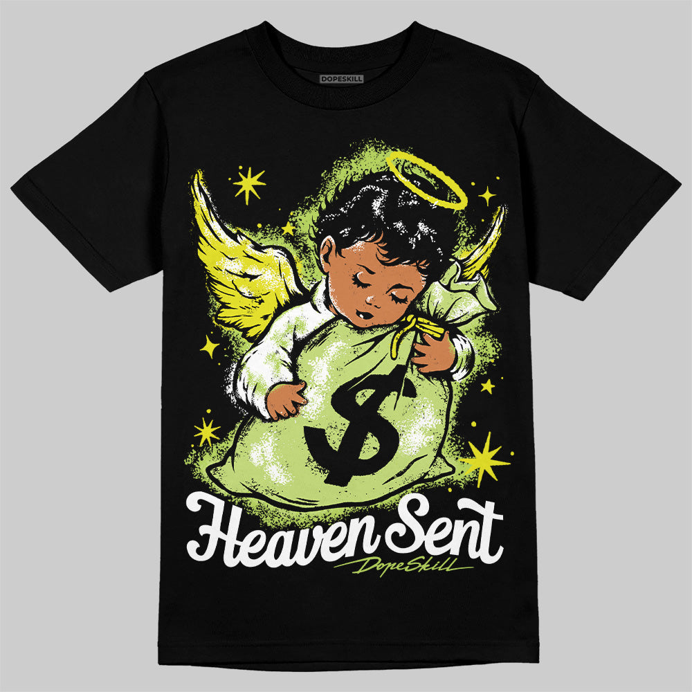 Bright Cactus 13s DopeSkill T-Shirt Heaven Sent Graphic